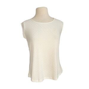 The Limited White Gold Bar Speckled Top